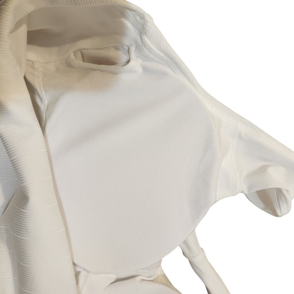 Klassy Network White Built-in Padding Basic Ribbe… - image 5